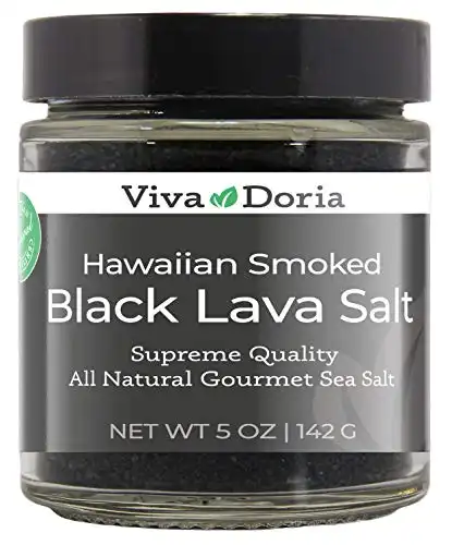 Viva Doria Hawaiian Smoked Black Lava Sea Salt