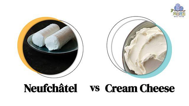 Neufchâtel vs Cream Cheese Differences