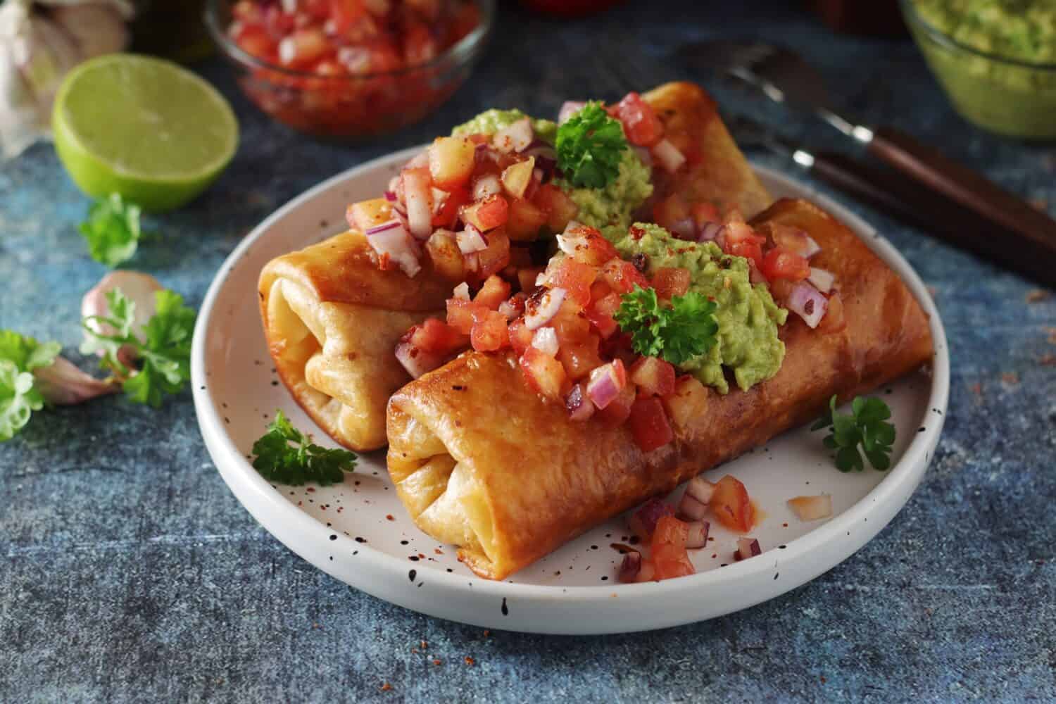 Chimichangas vs. Flautas: Demystifying the Differences Between Them