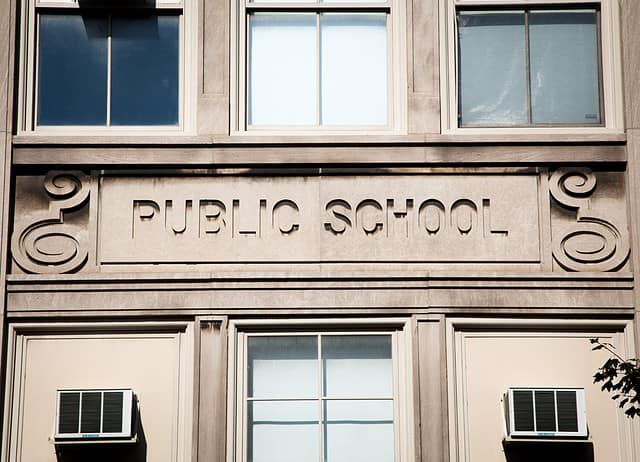 Public school building