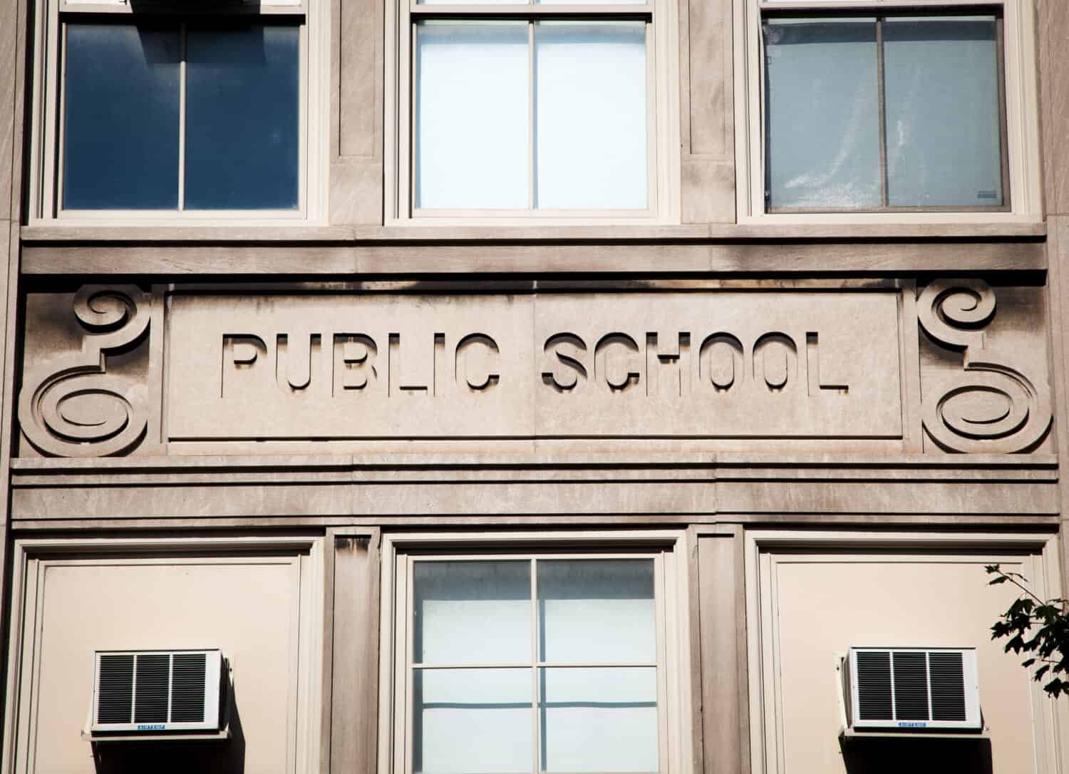 Public school building