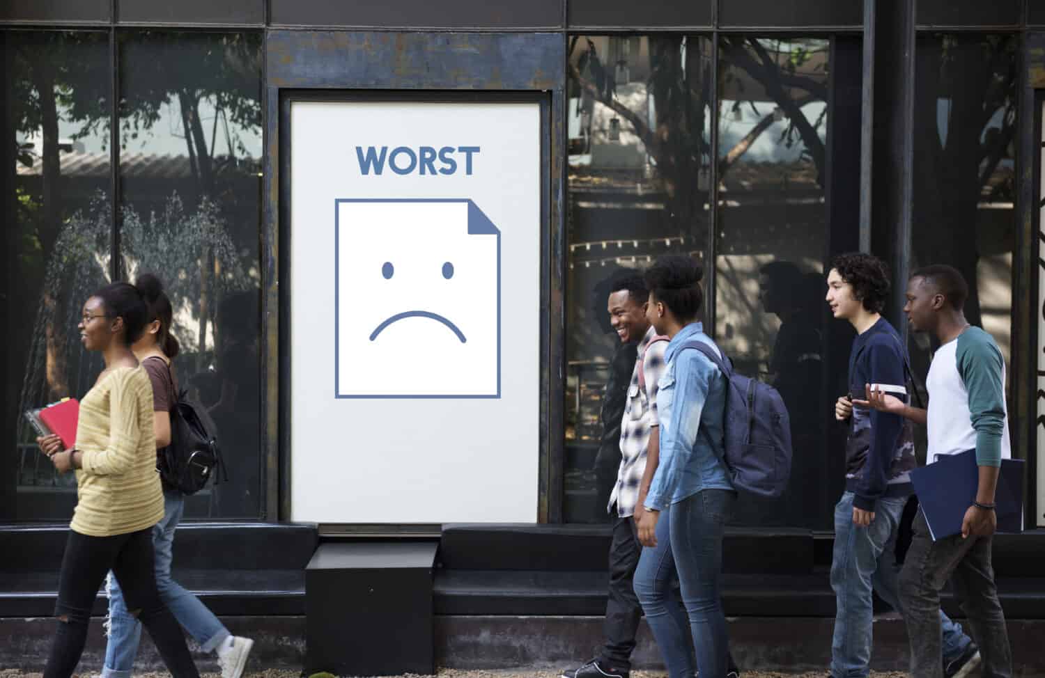 A worst signage.