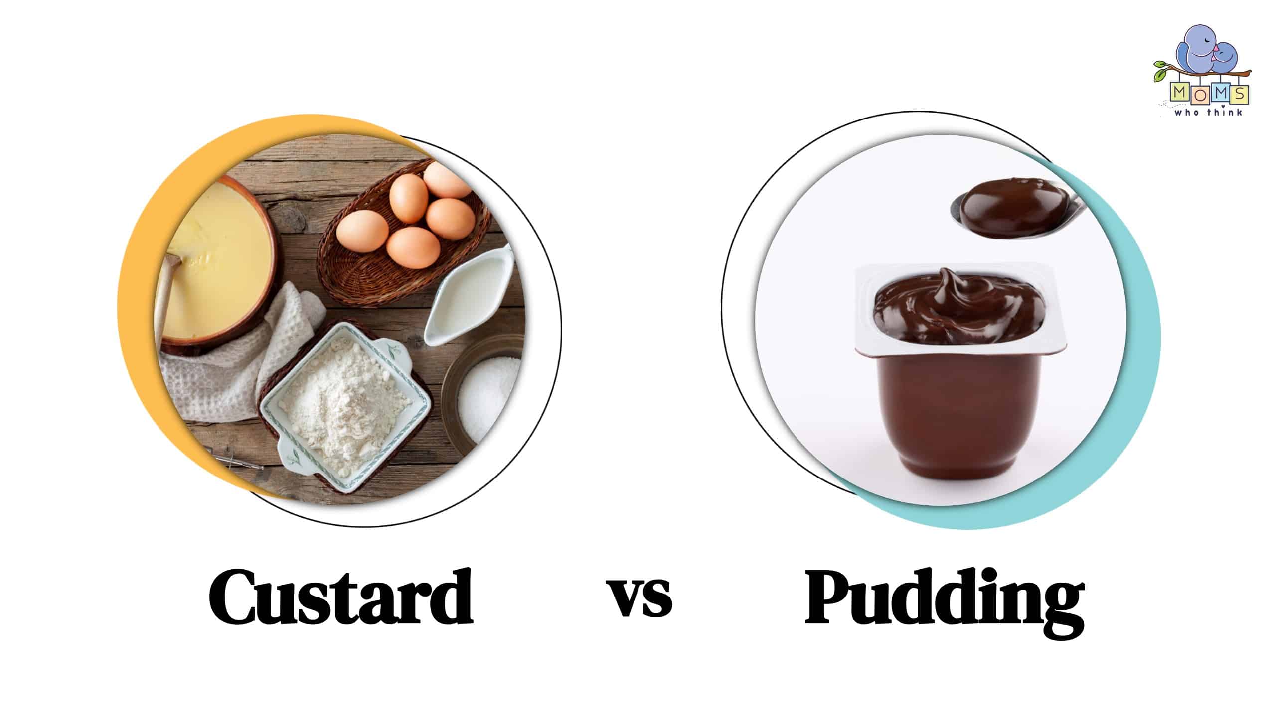Custard vs Pudding Differences