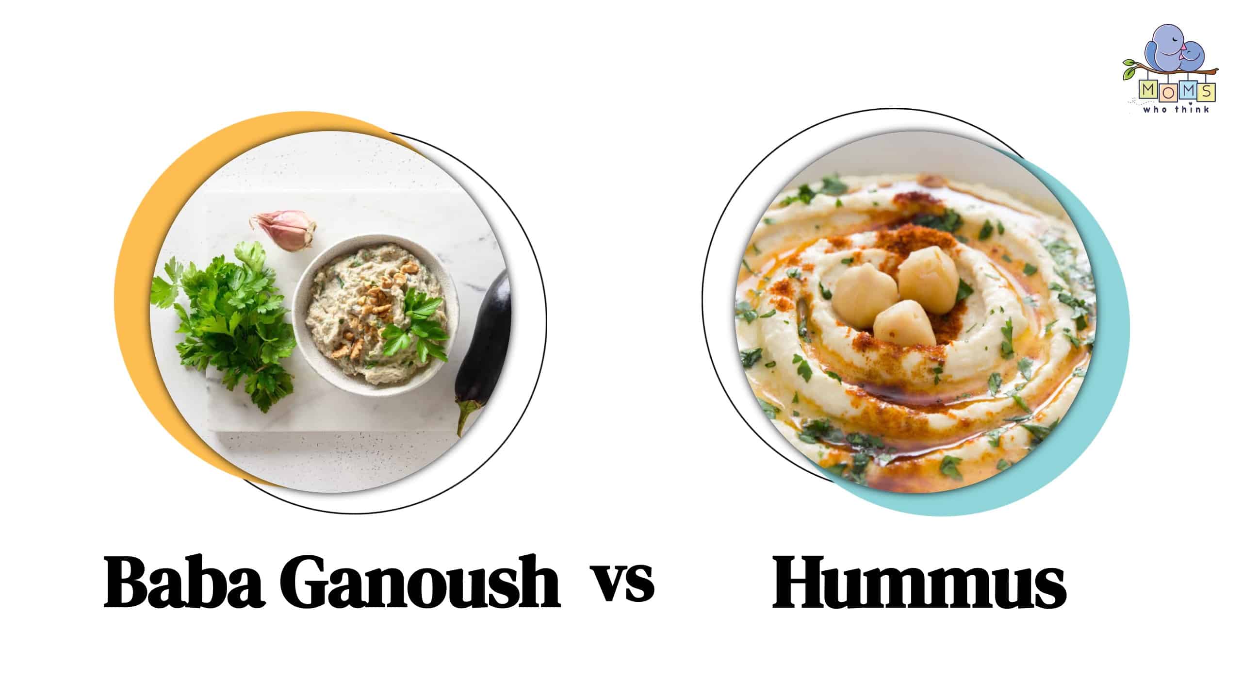 Baba Ganoush vs Hummus Differences