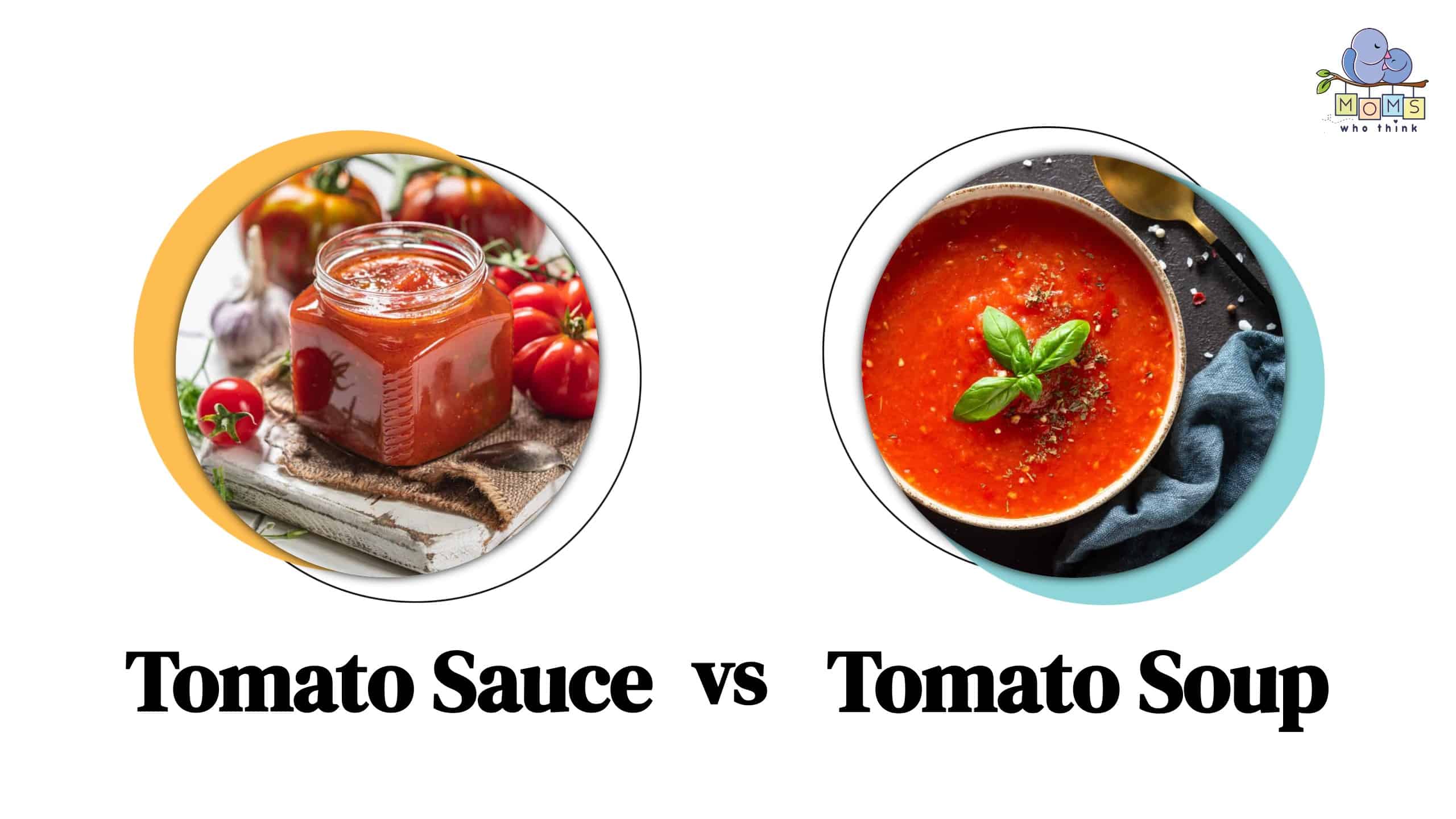 Tomato Sauce vs Tomato Soup Differences