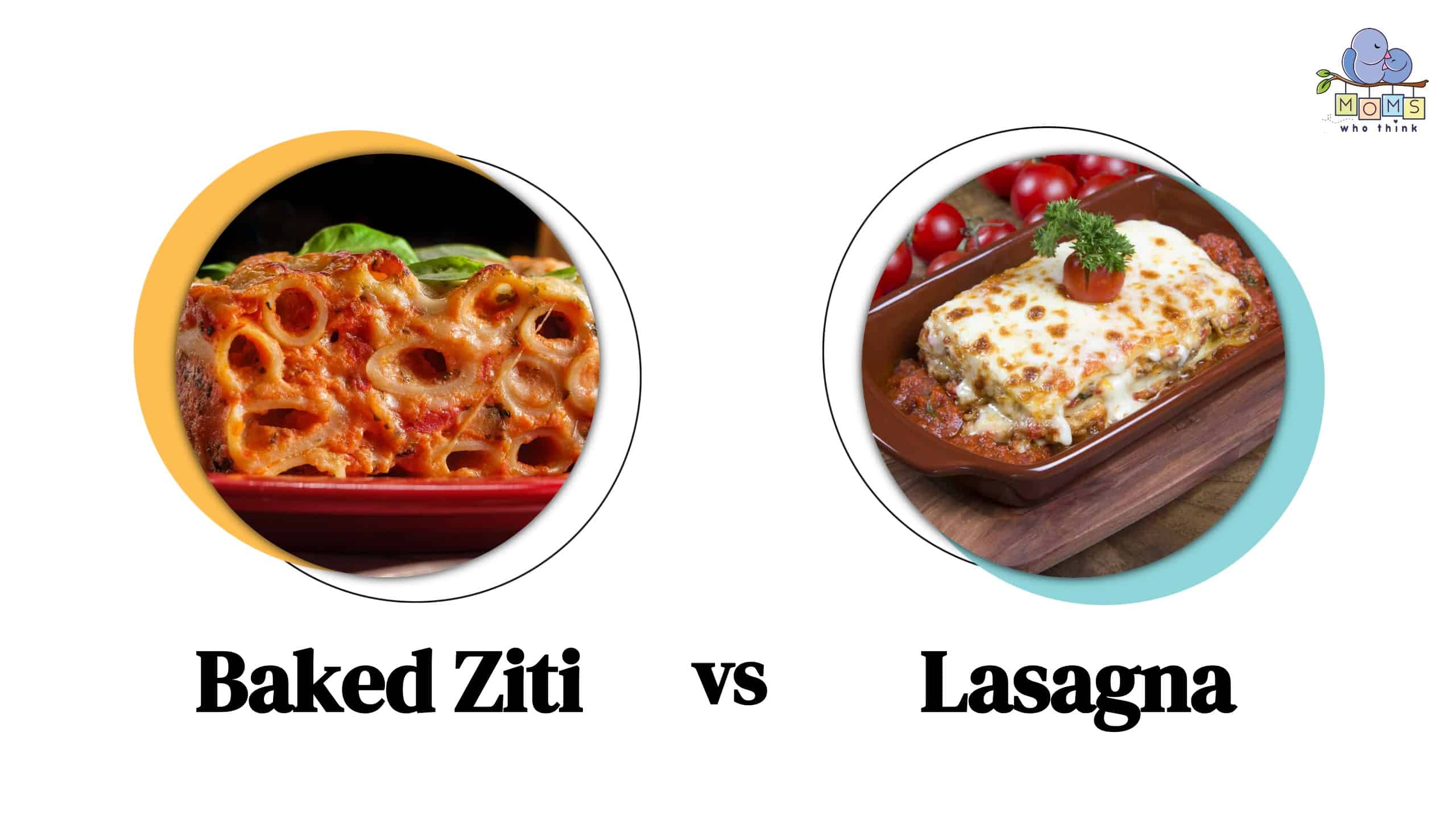 Baked Ziti vs Lasagna Differences