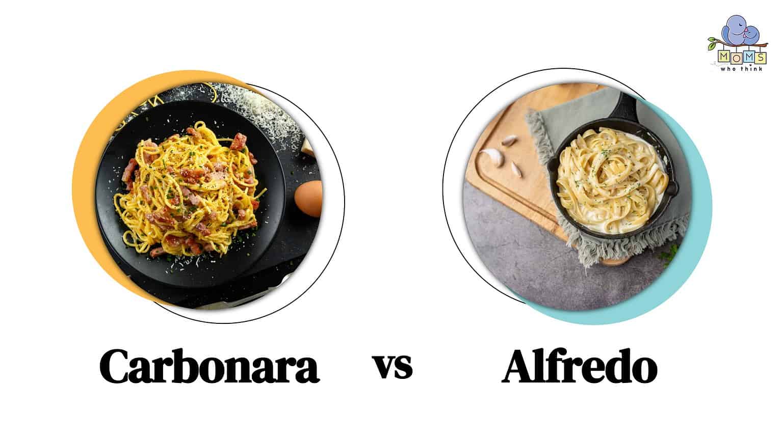 Carbonara vs. Alfredo Taste Differences & Full Nutritional Comparison