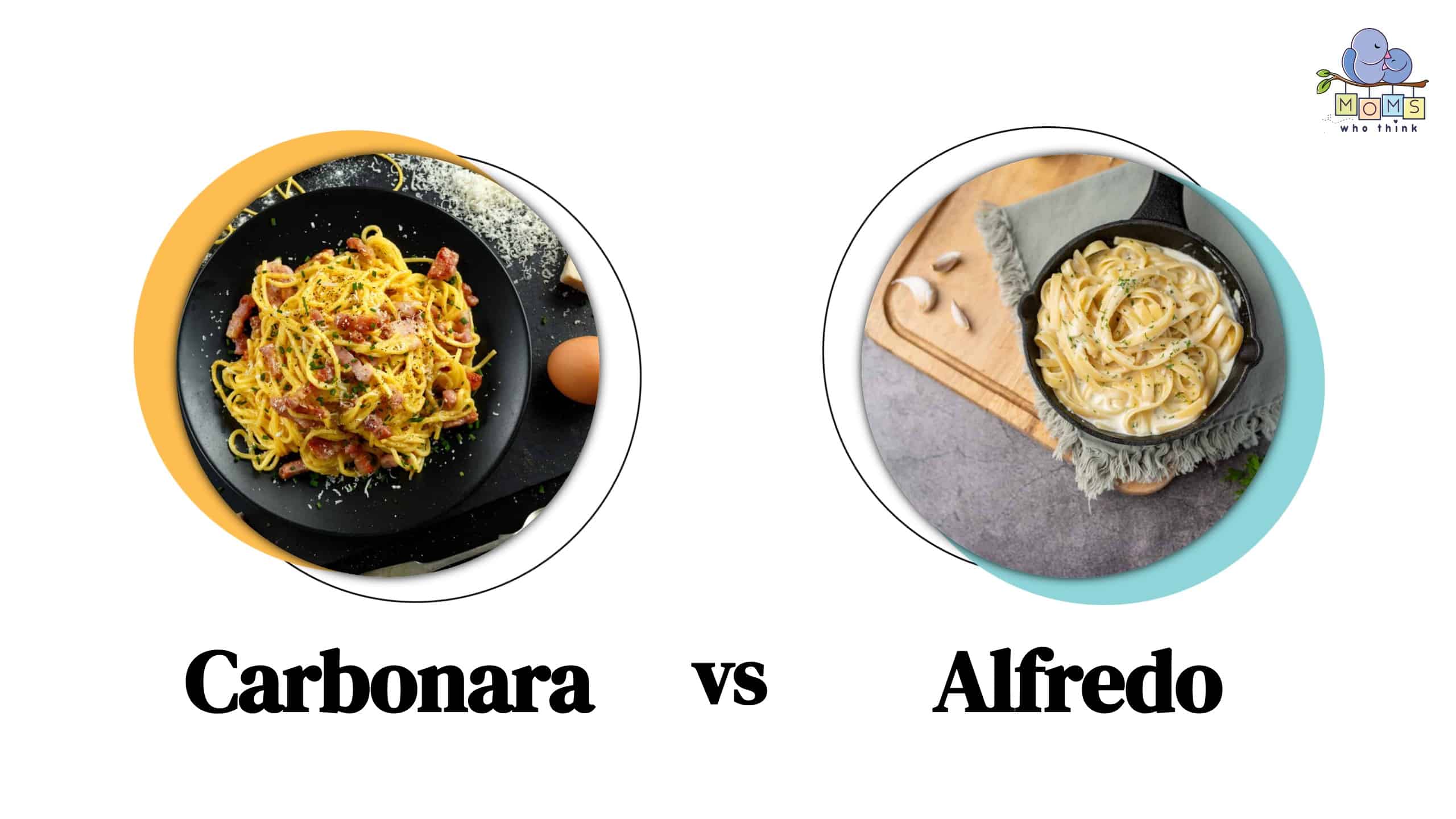 Carbonara vs Alfredo Differences
