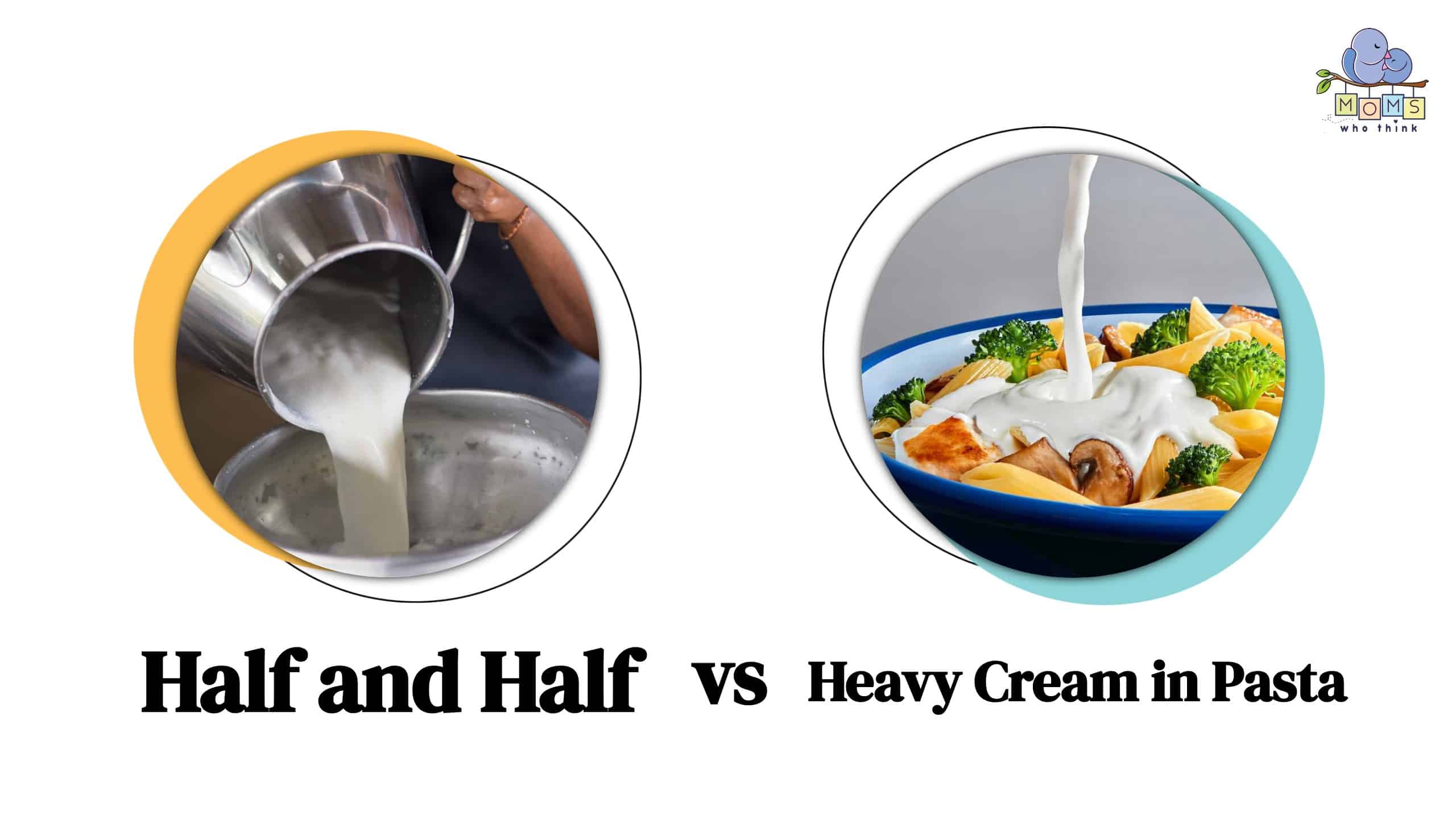 Half and Half vs Heavy Cream in Pasta: What's the Difference and