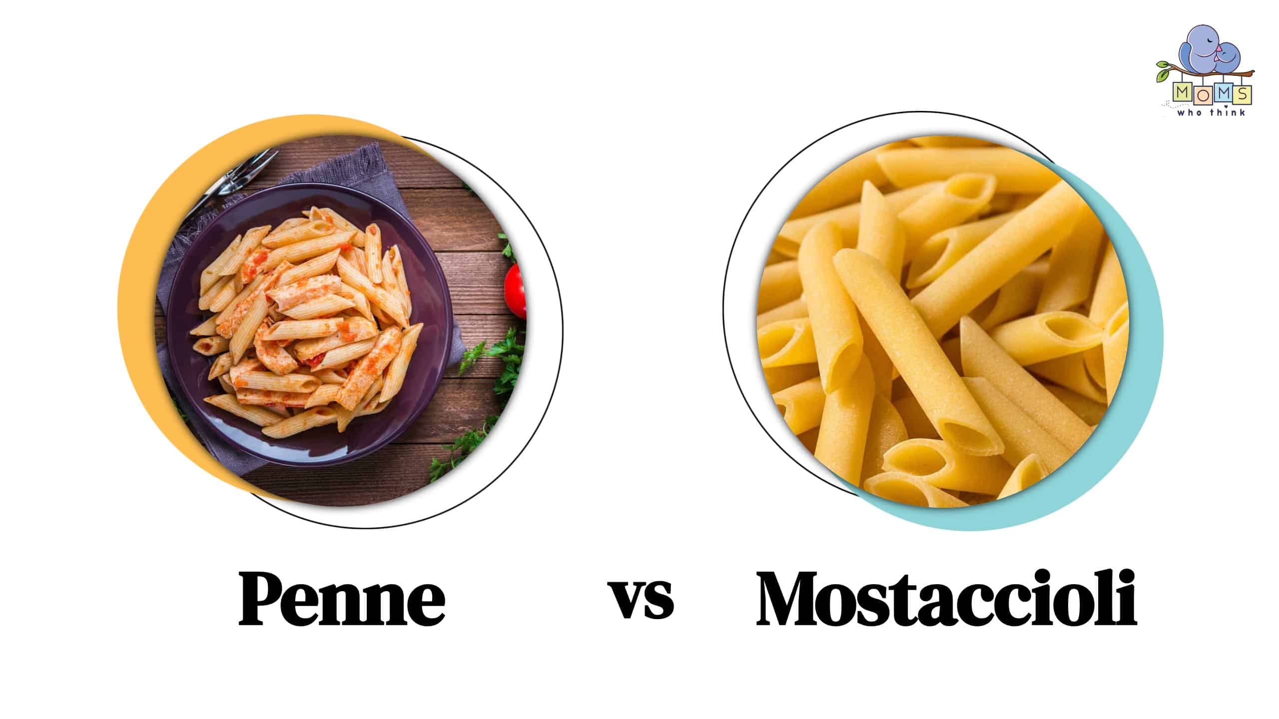 Penne vs Mostaccioli Differences