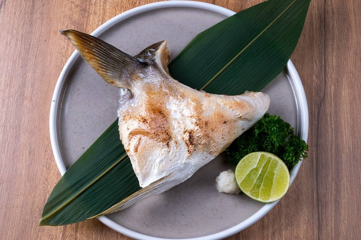 Hamachi Kama Yaki Also known as yellowtail collar, Grilled Hamachi Kama is a fish you will find on menus throughout Japan. All you need are four ingredients to make this traditional rustic dish.