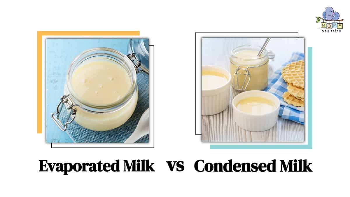 Evaporated Milk vs Condensed Milk