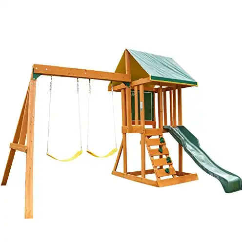 Wooden Swing Set/Playset