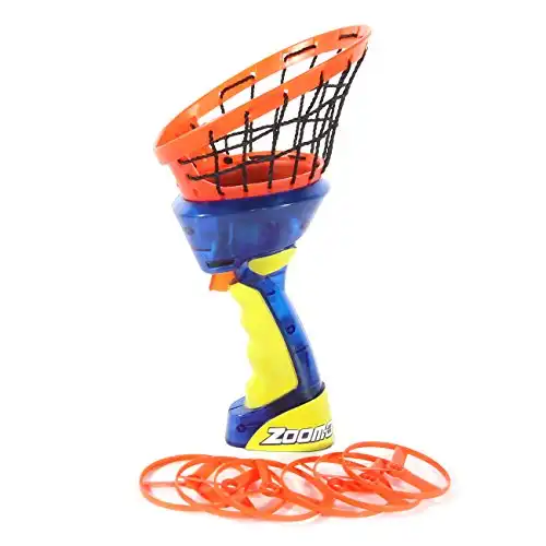 Zoom-O Flying Disc Launcher w/Catch Net