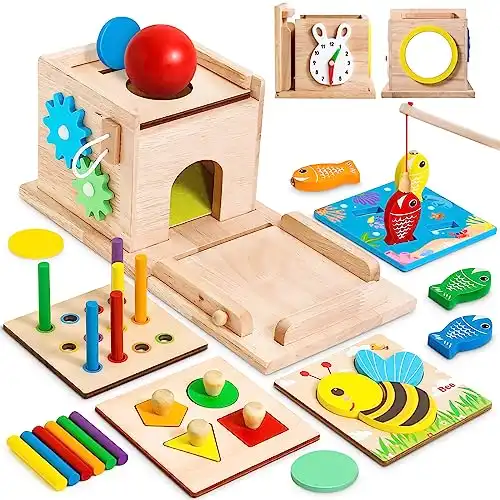 8-in-1 Wooden Montessori Toys