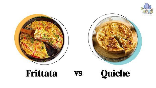 Frittata vs Quiche