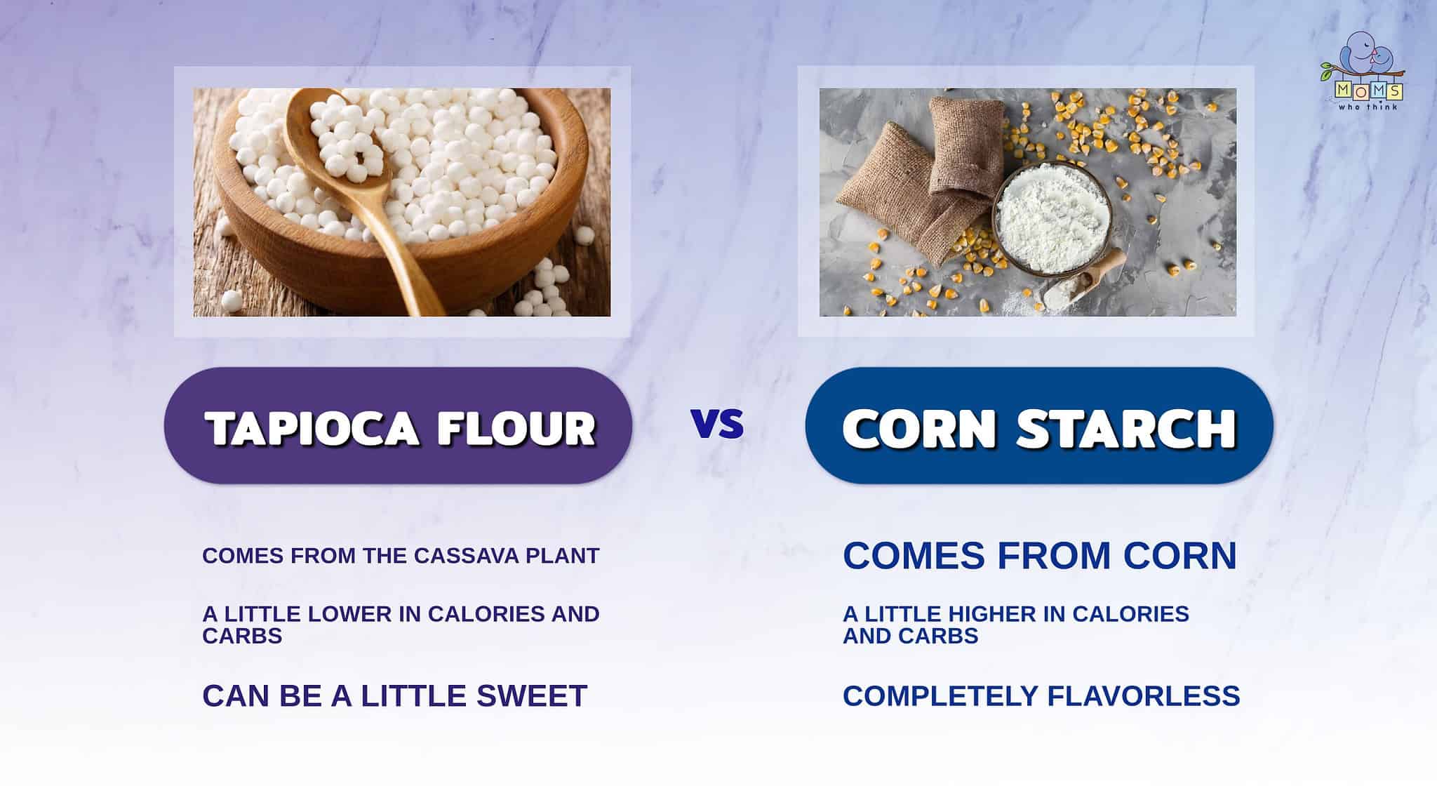 Tapioca Flour vs. Corn Starch Key Differences in Roots, Uses, and More