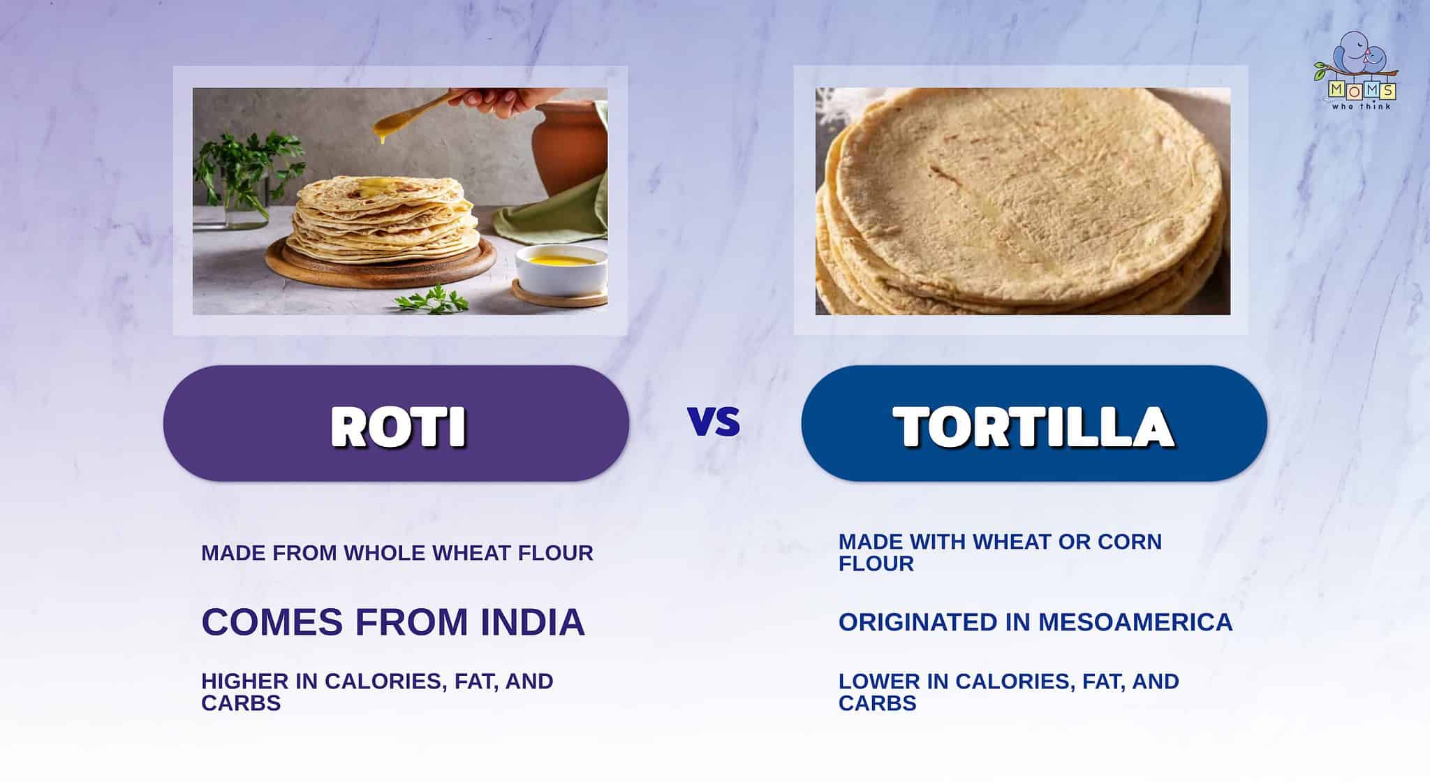 Roti vs Tortilla The Subtle Differences Between Two Flatbreads