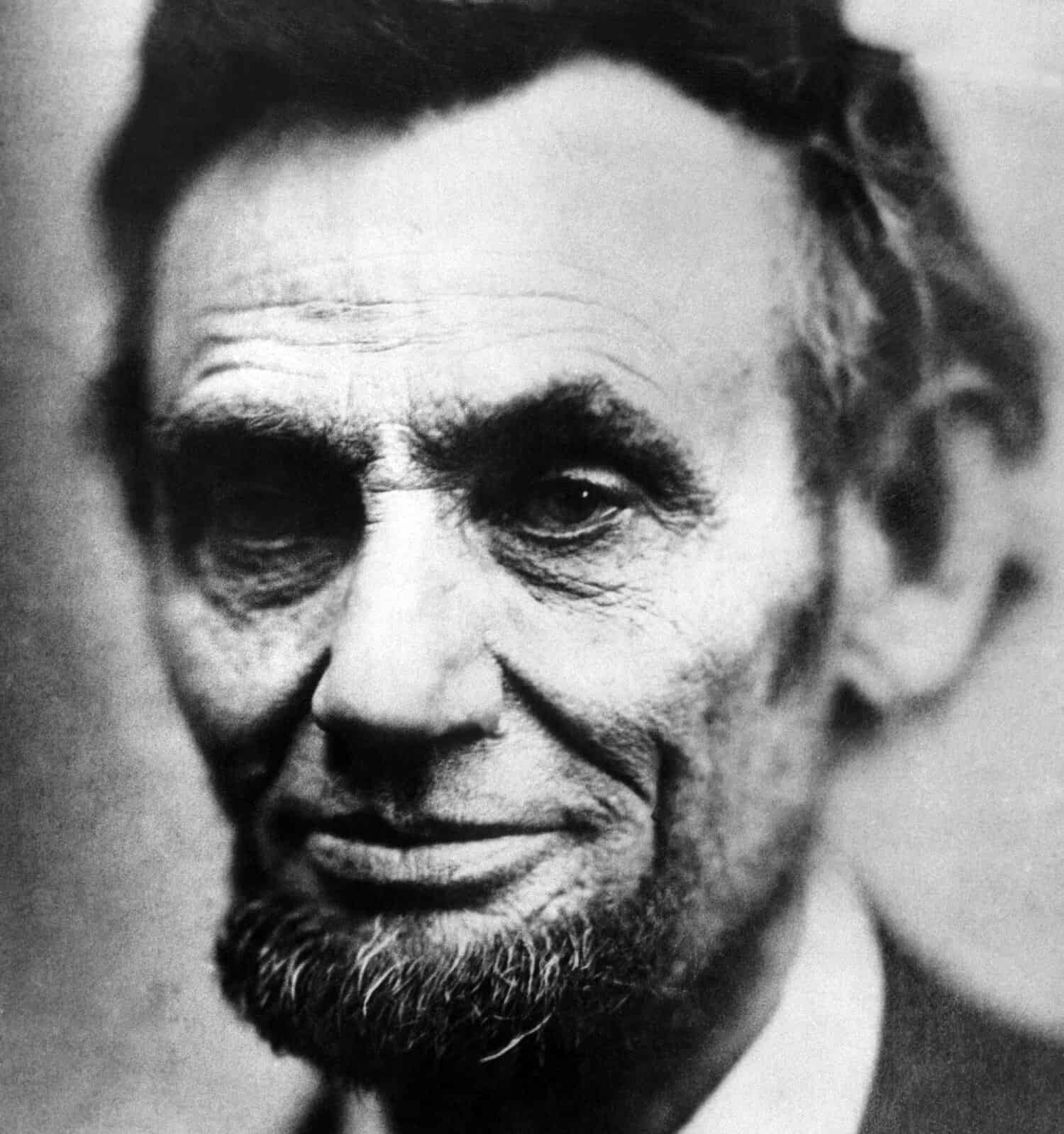 Abraham Lincoln (1809-1865), U.S. President (1861-1865), The last photograph of Lincoln. Made by Alexander Gardner, April 9, 1865.