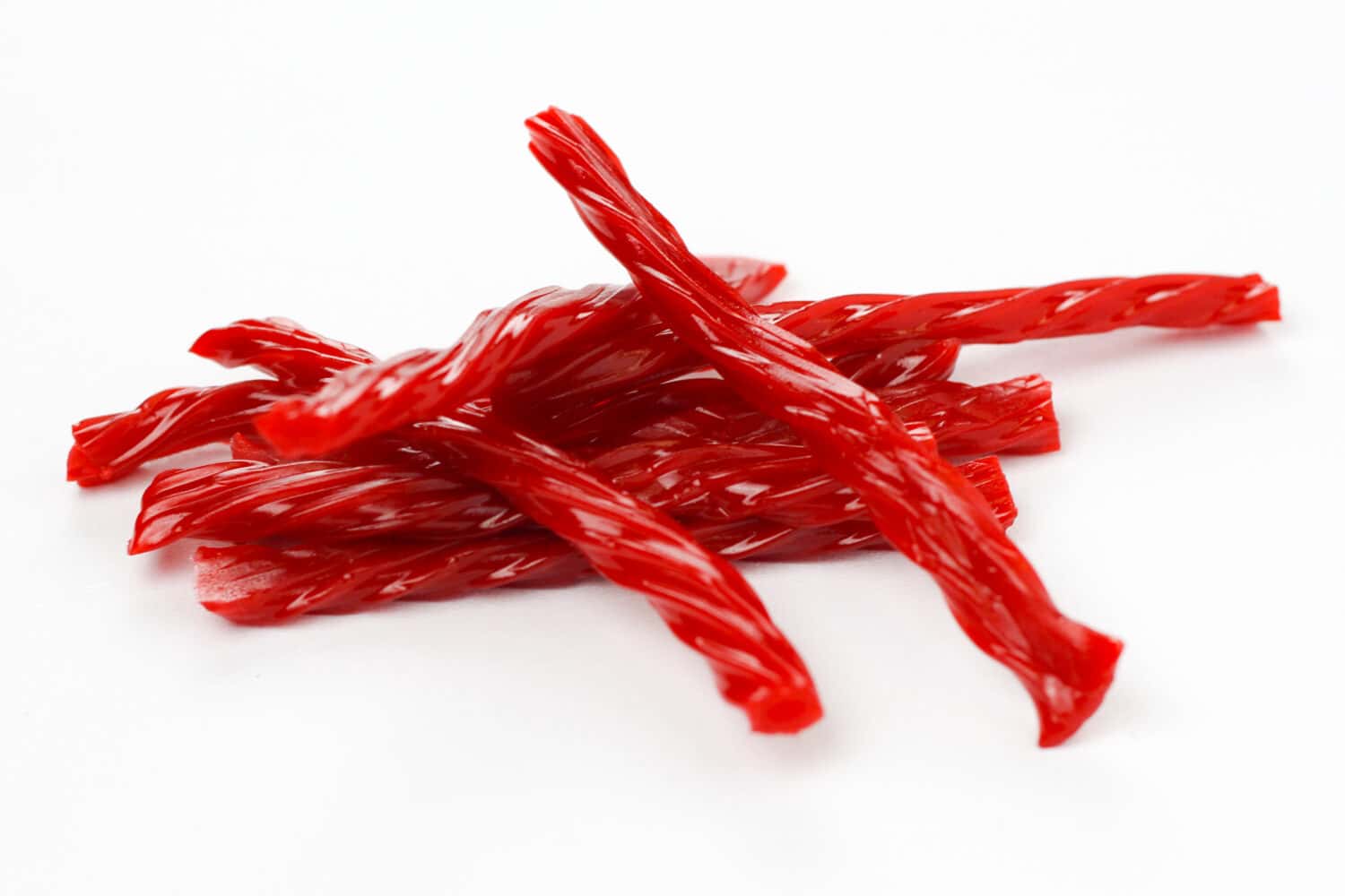 Red Licorice - Stock Image