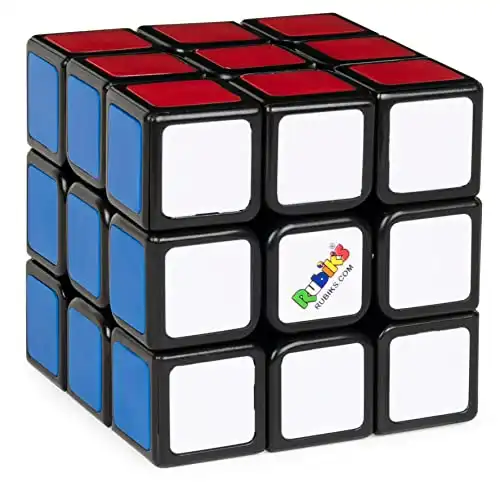 Rubik's Cube, The Original 3x3 Cube 3D Puzzle Fidget Cube Stress Relief Fidget Toy Brain Teasers Travel Games, for Adults and Kids Ages 8 and up