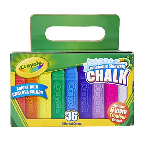 Crayola Sidewalk Chalk 36 Ct