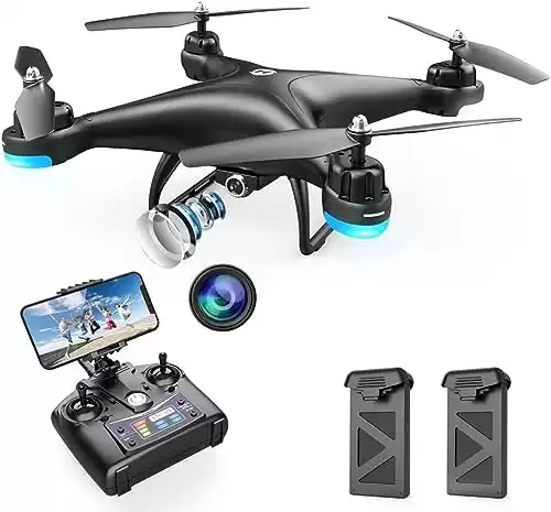 Holy Stone HS110D FPV RC Drone with 1080P HD Camera Live Video 120 Wide Angle WiFi Quadcopter with Gravity Sensor