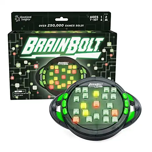 BrainBolt Handheld Electronic Memory Game