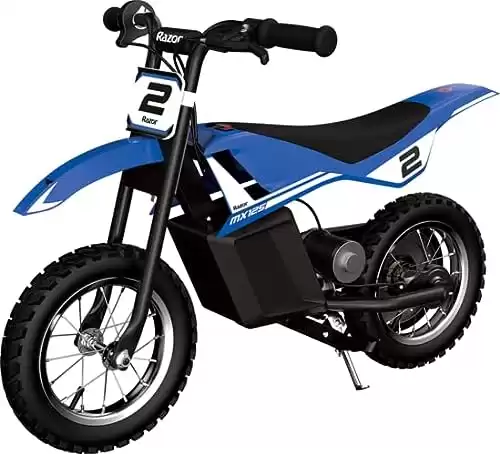 Razor MX125 Dirt Rocket Electric-Powered Bike with Authentic Motocross Geometry