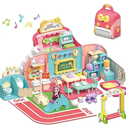 Dollhouse Toy Playset