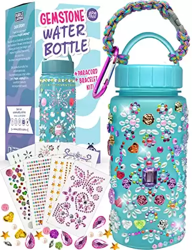 PURPLE LADYBUG Decorate Your Own Water Bottle