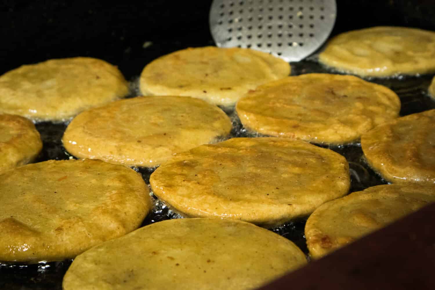 Deep Fried Gorditas in Mexico City