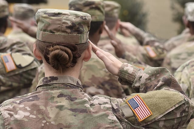 American Soldiers Salute. US Army. Military forces of the United States of America. US army. Memorial day. Veterans Day.