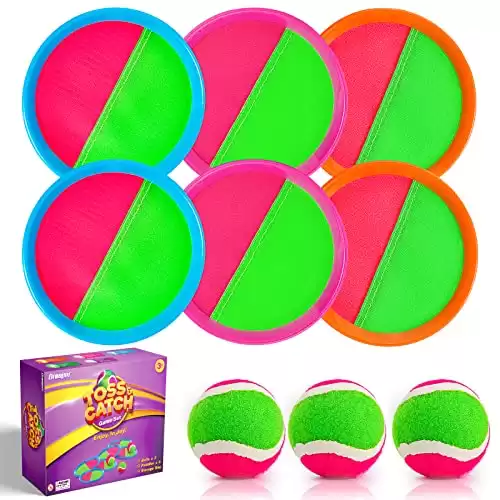 Qrooper Kids Toss and Catch Game Set