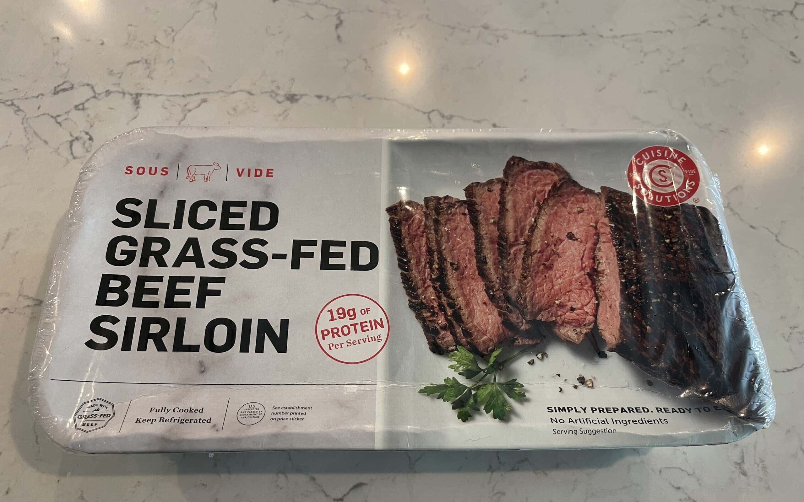 Sliced Grass-Fed Beef Sirlon from Costco