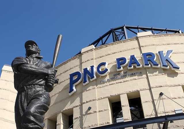 Honus Wagner Statue at PNC Park Entrance