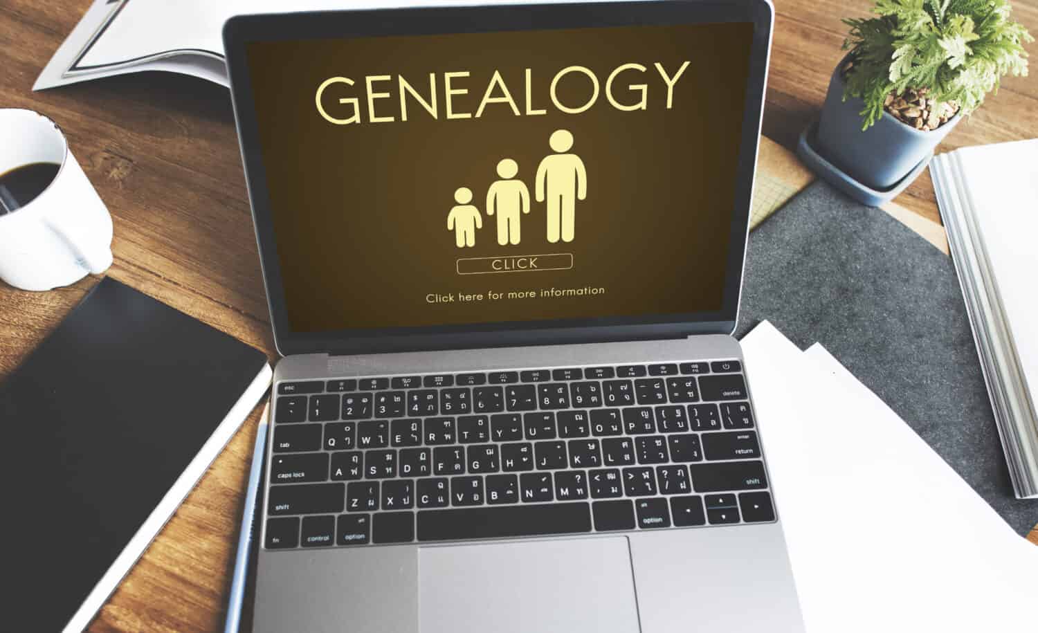 Genealogy Family Generations Relationship Concept