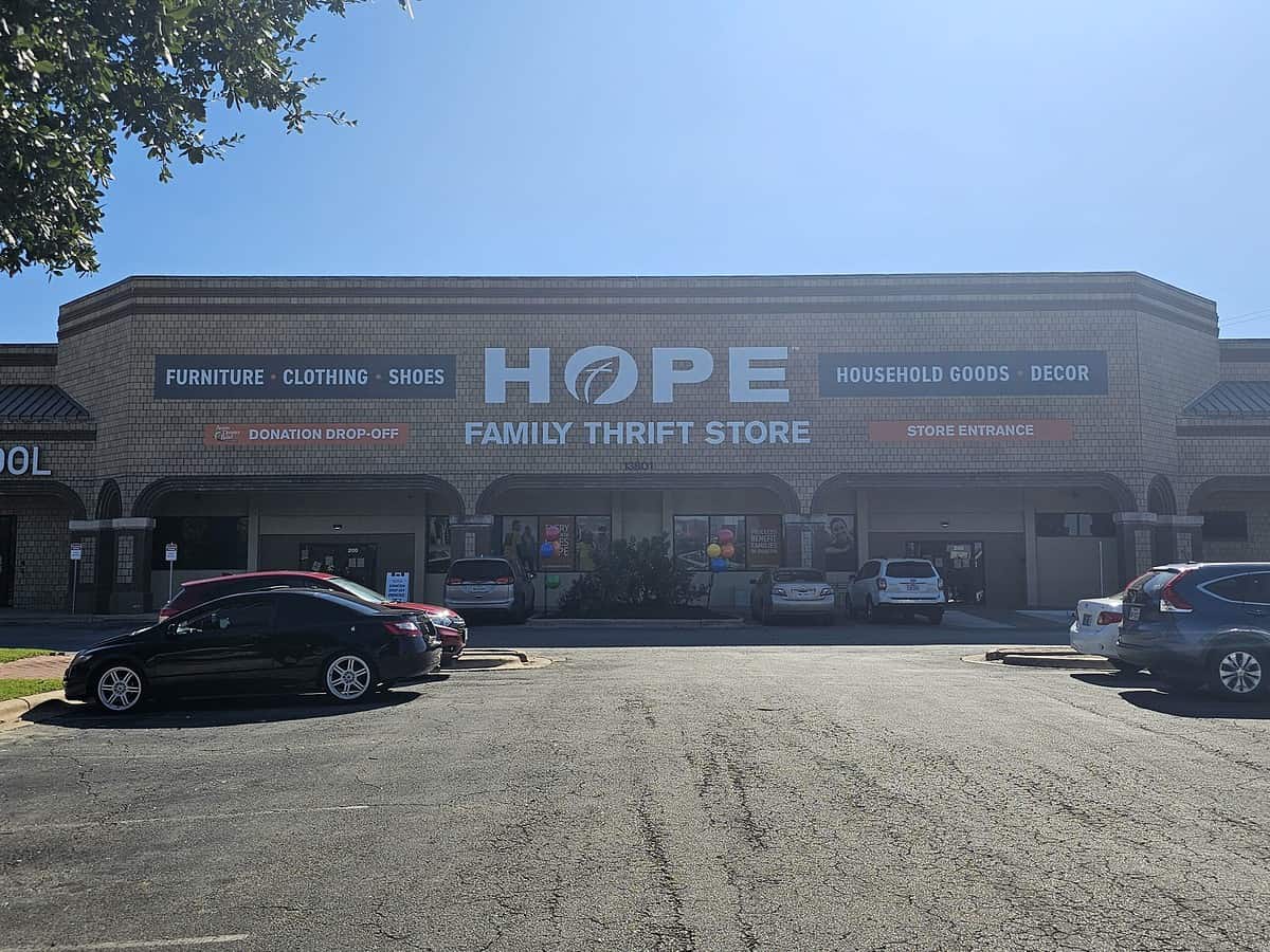 Hope Family Thrift store