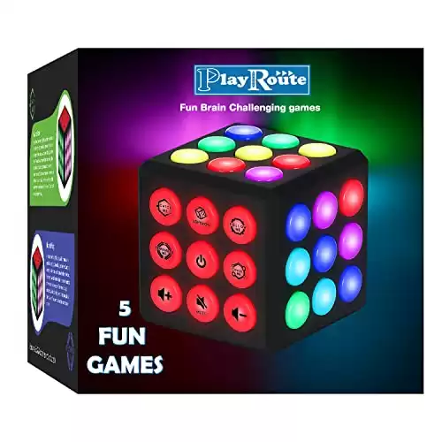 PlayRoute Electronic Brain & Memory Game Cube