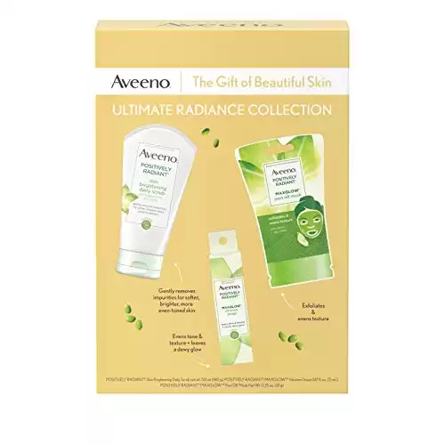 Aveeno Ultimate Radiance Collection Skincare, Gift Set