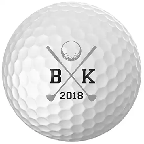 infusion Personalized Golf Balls - Logo Golf Balls - Custom Golf Balls - Monogrammed Golf Balls (12 Balls)