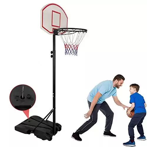 Kids Height Adjustable Basketball Hoop Stand