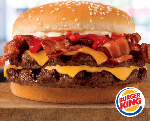 Bacon King Cheeseburger