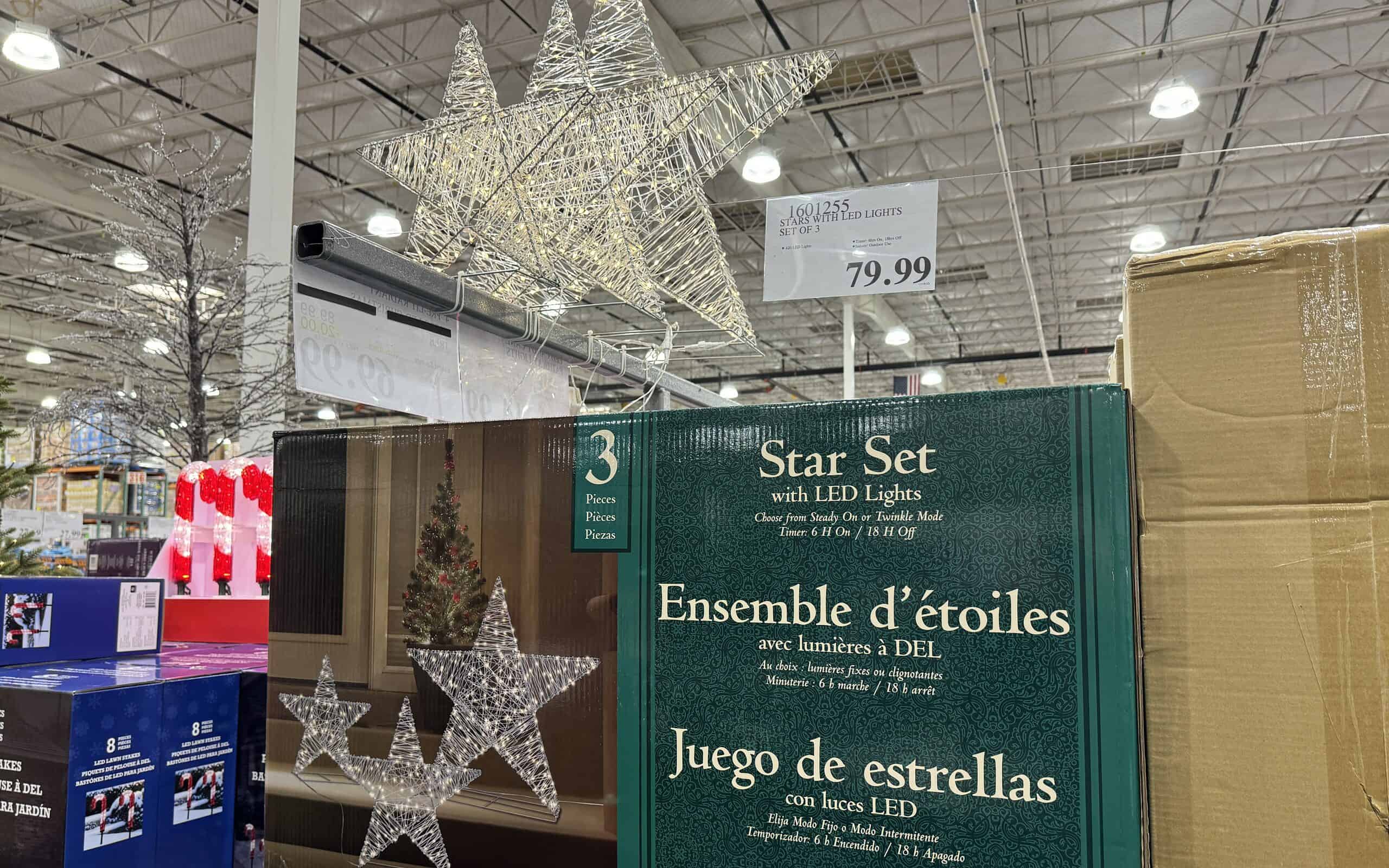 Stars with LED Lights