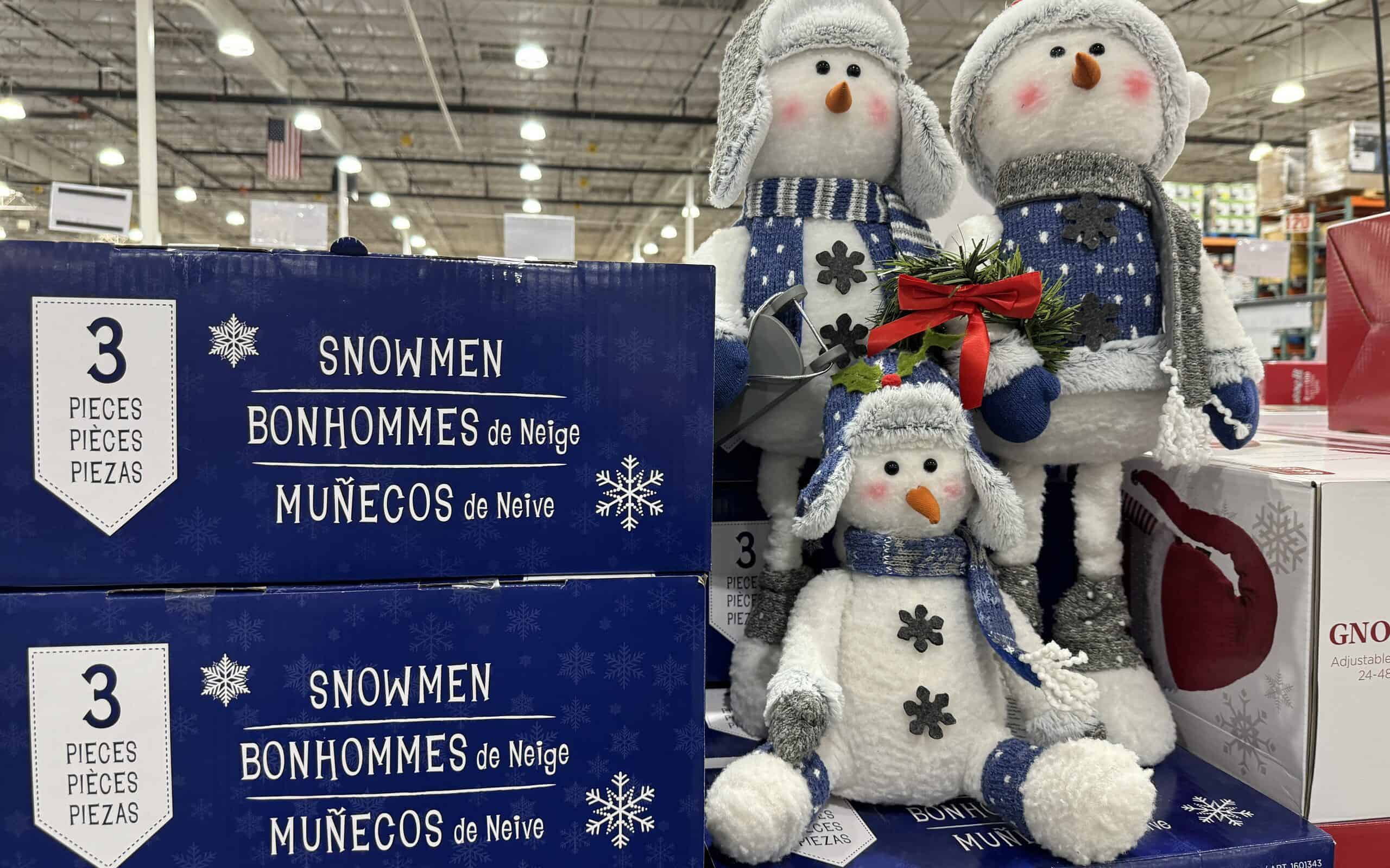 Costco Plush Snowmen