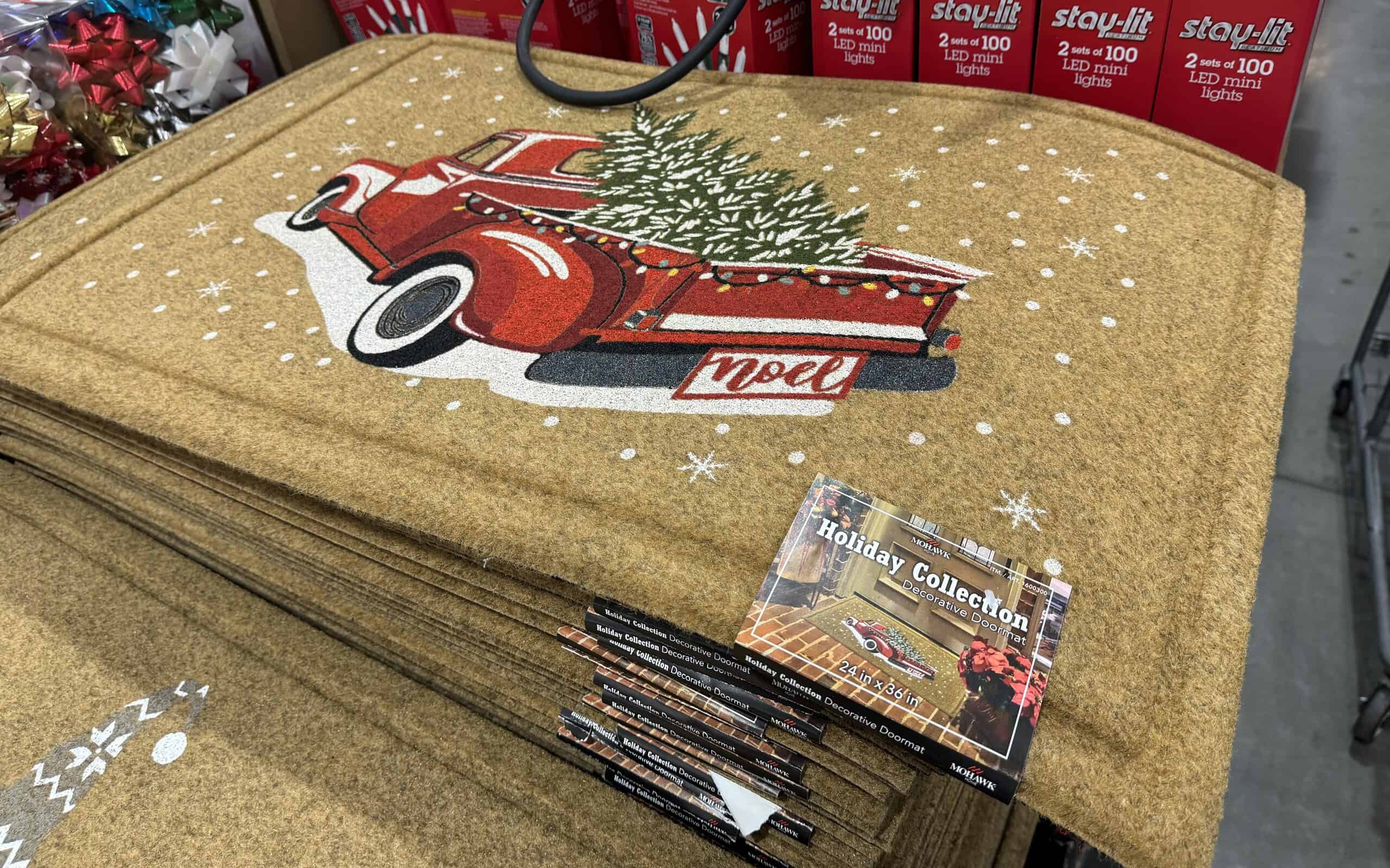 Holiday Decorative Mat at Costco