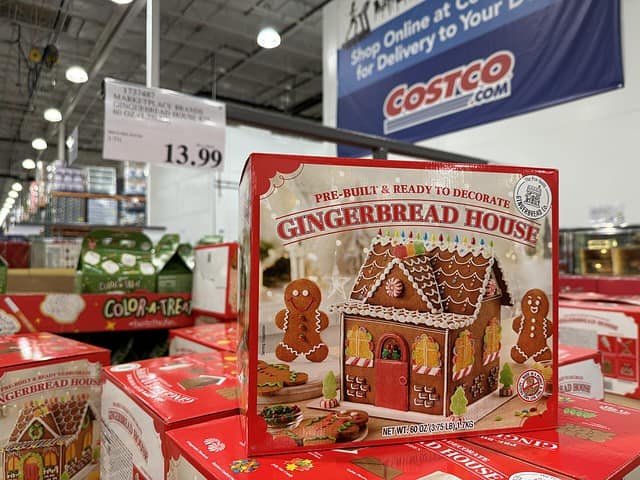 Costco Gingerbread House