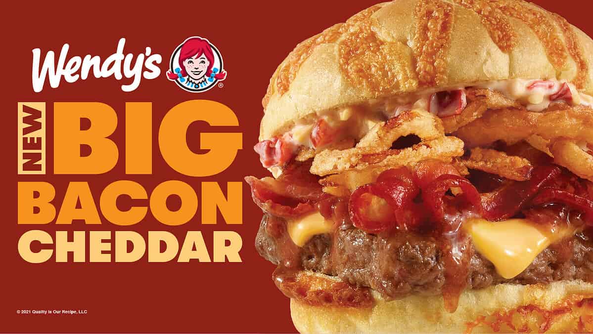 Wendys Big Bacon Cheddar Cheeseburger
