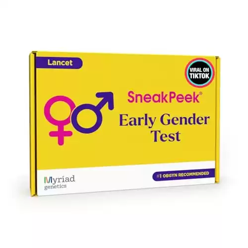 SneakPeek® DNA Test Gender Prediction - Know Baby’s Gender at 6 Weeks with 99.9% Accuracy¹