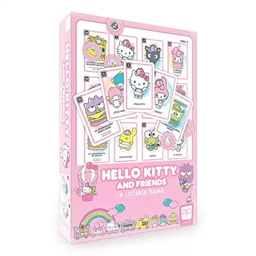 Hello Kitty and Friends| Traditional Loteria Mexicana Game